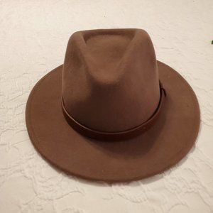 Brixton Messer Fedora - Brown Small (size 7)